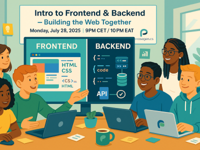 Intro to Frontend & Backend - 28-07-25