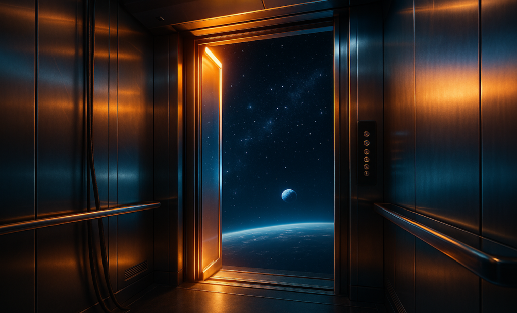 Enter the space Elevator